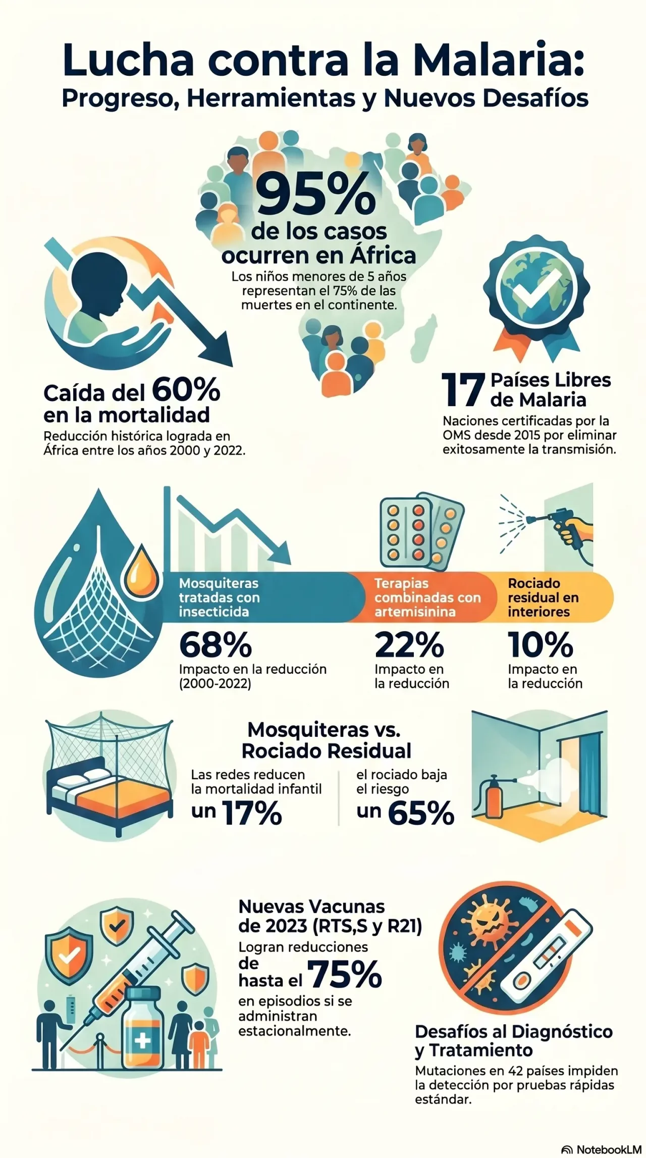 infografia sobre la malaria